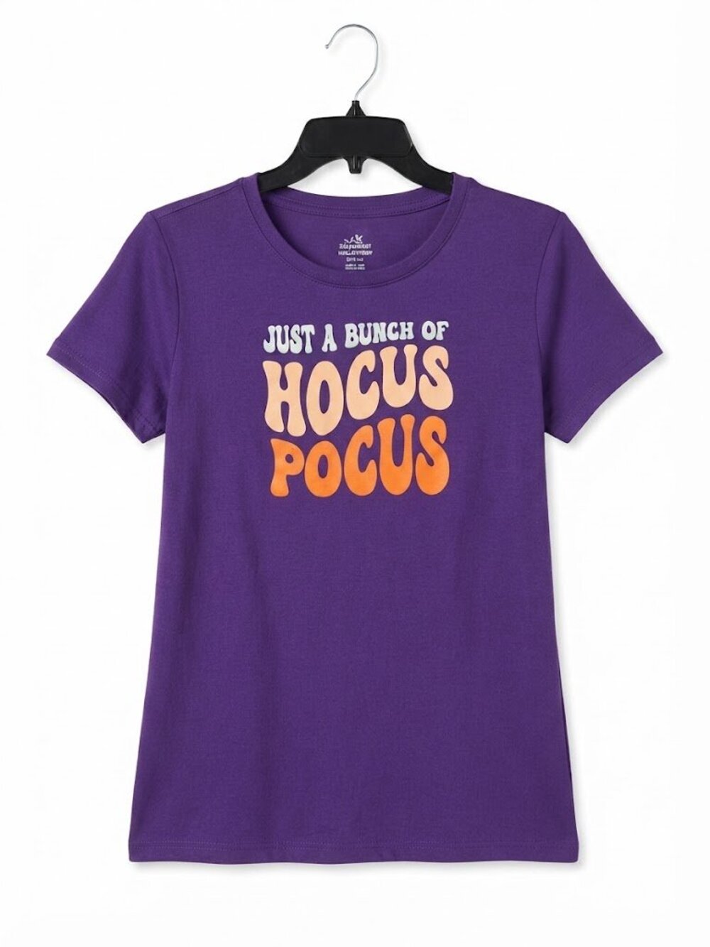 Just a Bunch of Hocus Pocus Way to Celebrate Halloween Women's Medium Shirt